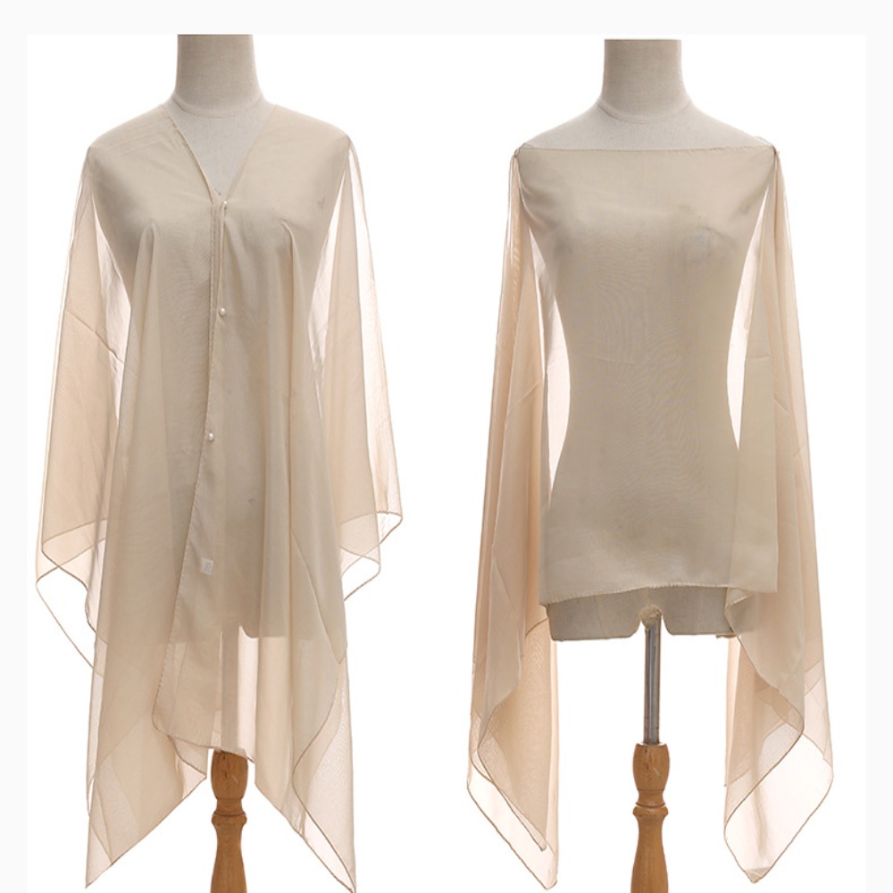 Cover Up Kaftan - Moda Düz renk Şal Eşarp Lüks