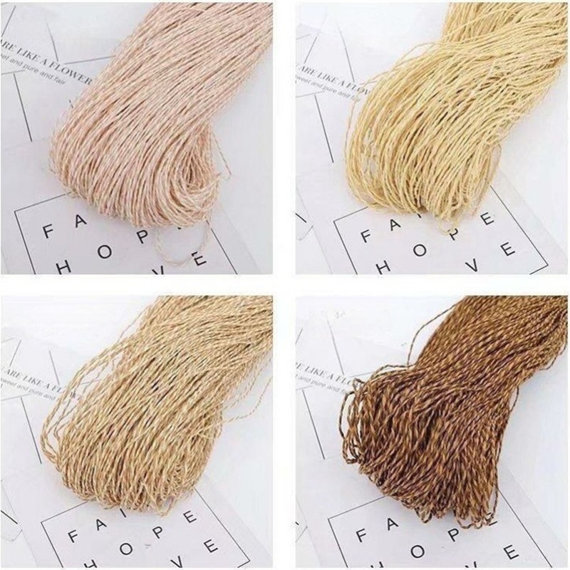 Crochet Bag Raffia - 200g 2 katlı Pamuk Rafya İpliği