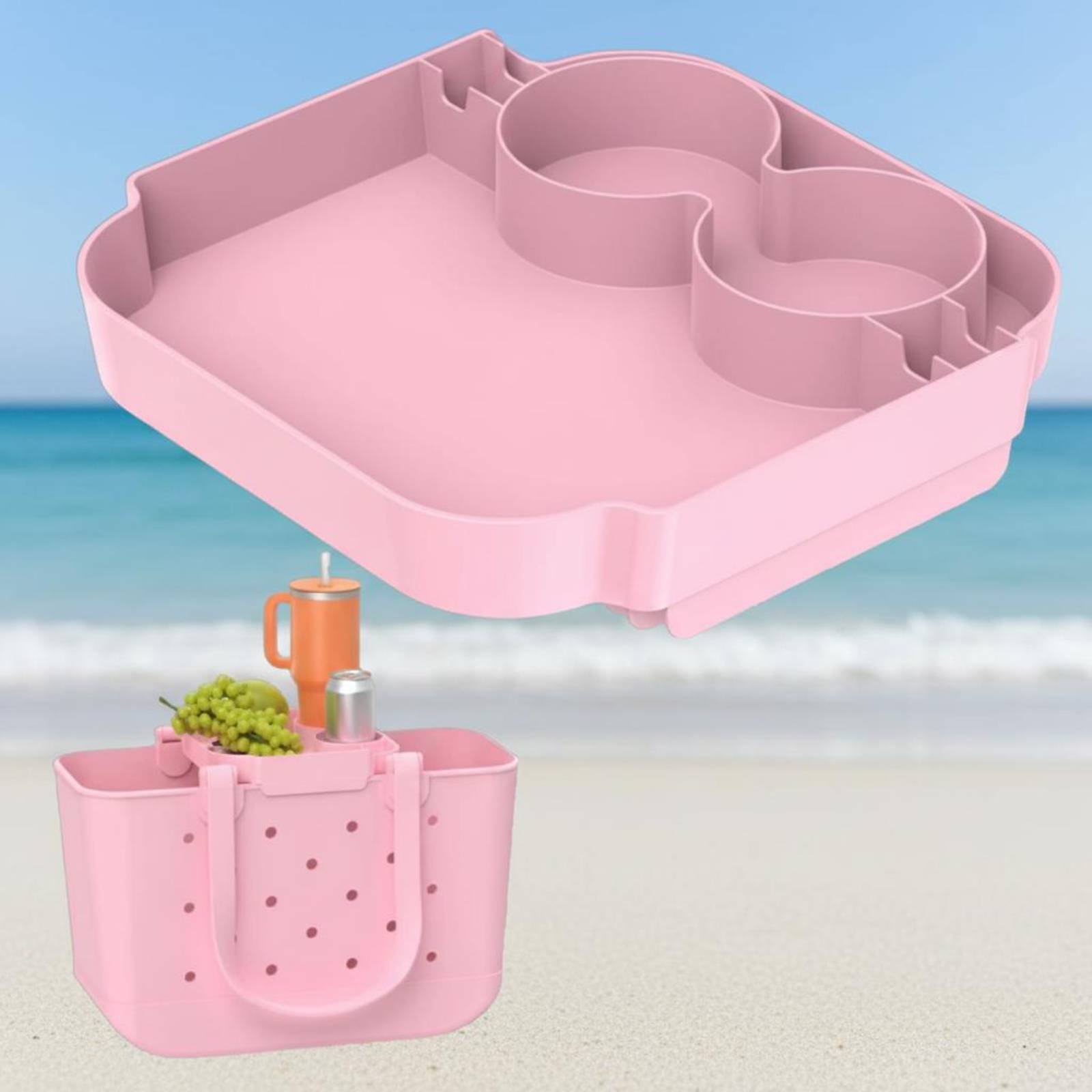 Tote Bag Beach - Plaj Çantası Tepsisi Hafif Tote Çanta