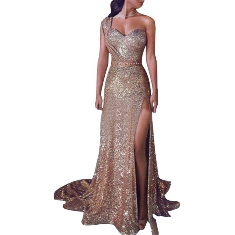 Maxi Dress Halter - Balo Elbiseleri Zarif Uzun Elbise Halter