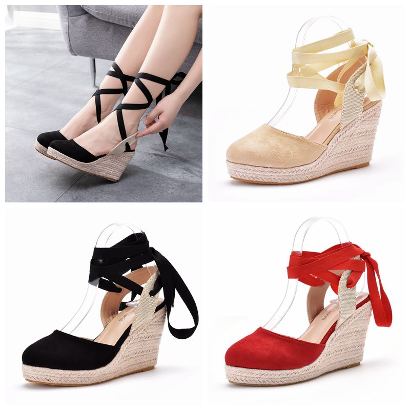 Wedge Espadrille Women - Kadın Espadril Platform Dolgu Topuklu Sandalet