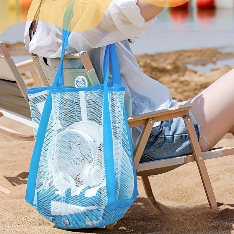 Tote Bag Beach - Çok Renkli Yüzme İçin Büyük File