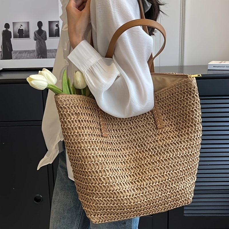 Modaya Uygun ve Çok Yönlü Kadı - Crochet Bag Raffia incelemesi ve fiyatı