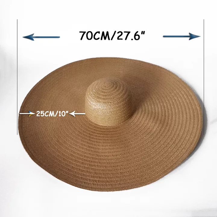 Büyük boy plaj hasır şapkalar  - Hat Floppy Wide incelemesi ve fiyatı