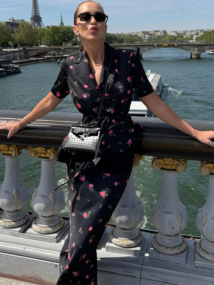 Çiçek Desenli Blazer Ceket Ete - Romper Floral Print incelemesi ve fiyatı