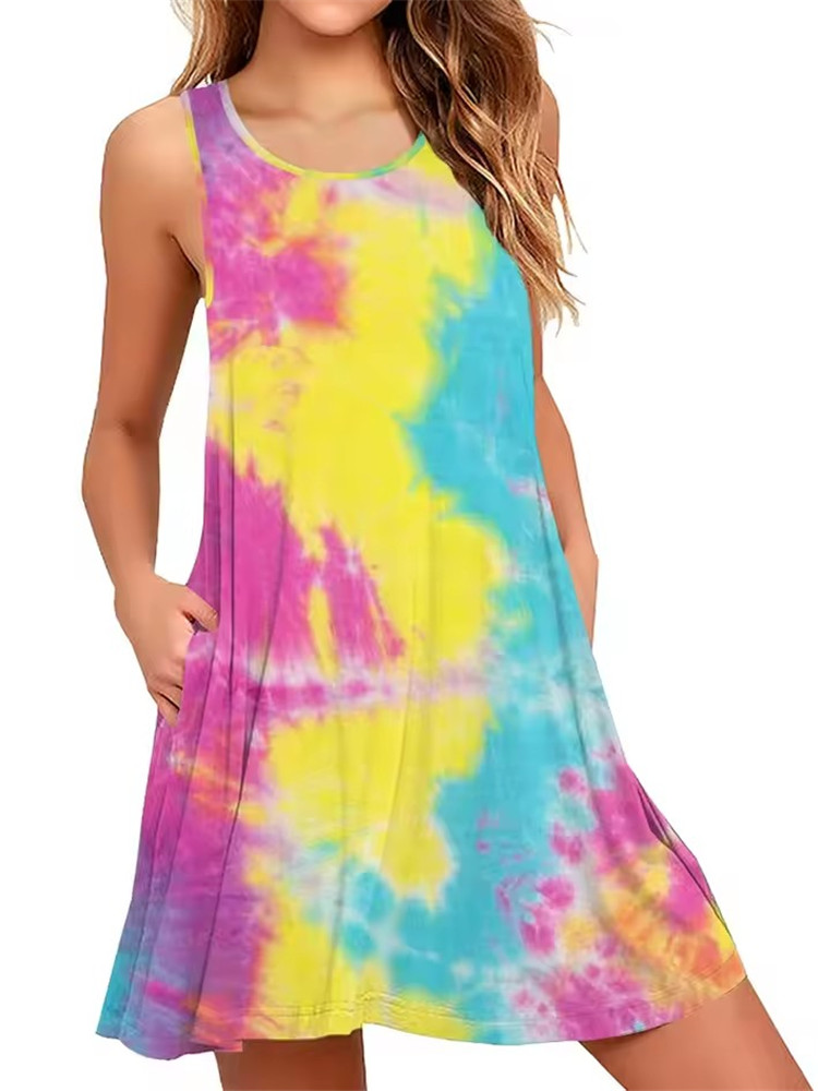 9XL Artı Boyutu Sundress Gevşe - Romper Floral Print incelemesi ve fiyatı