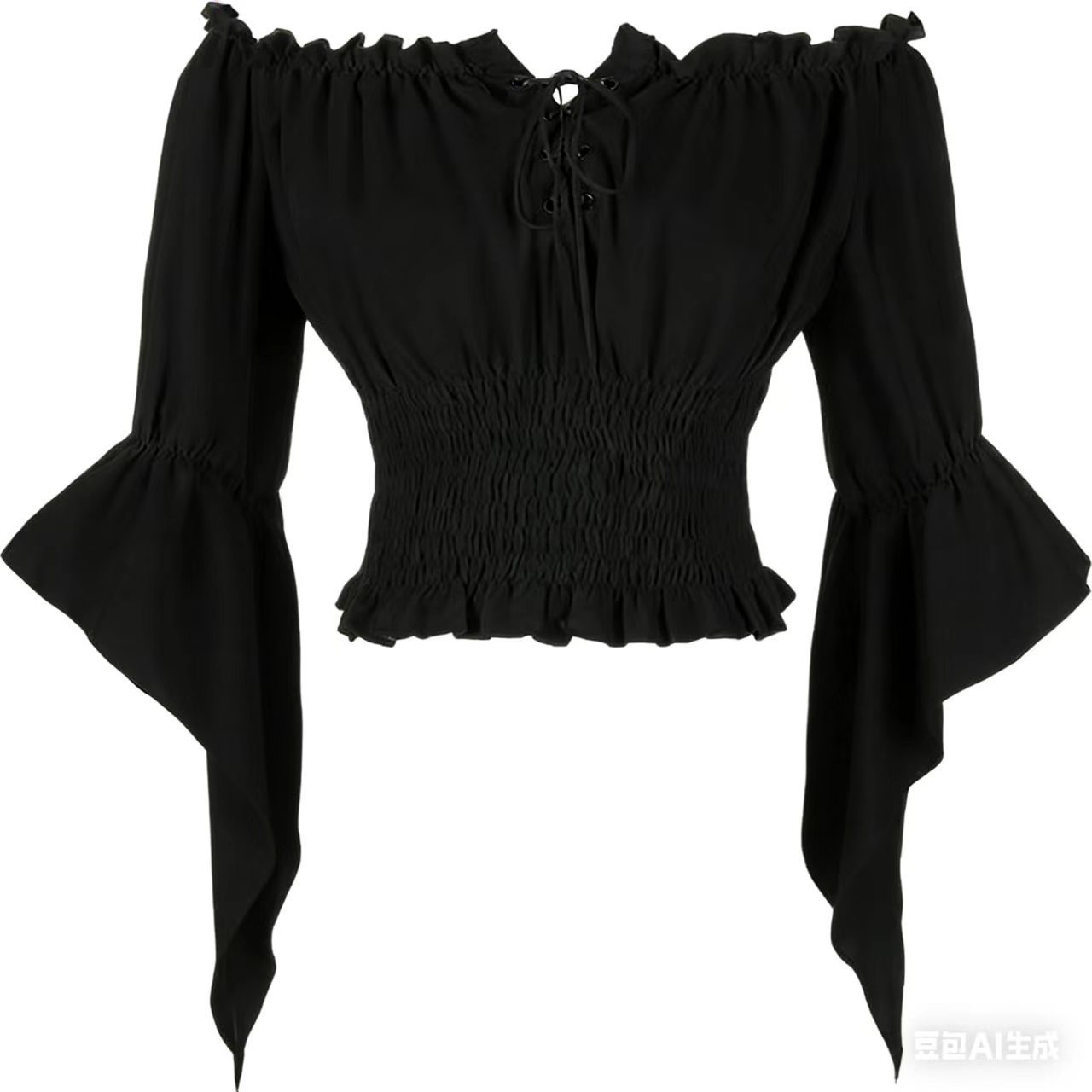 Rönesans Ortaçağ Aristokrat Kı - Blouse Off Shoulder incelemesi ve fiyatı