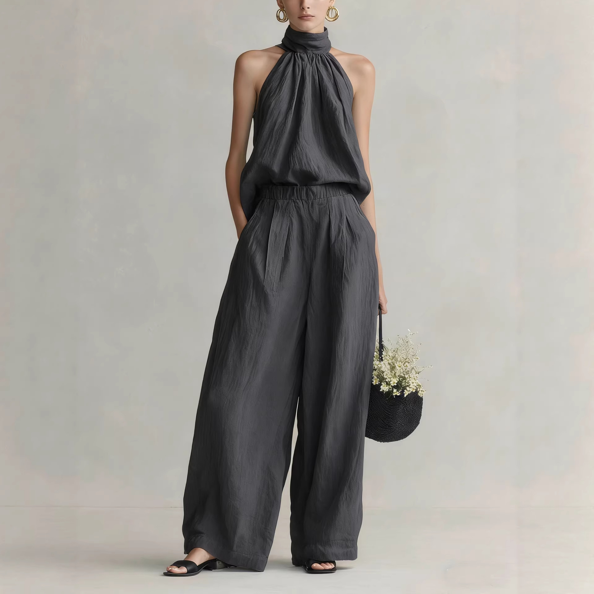 Kadınlar İçin 2026 Yaz Yeni St - Linen Pant Wide incelemesi ve fiyatı
