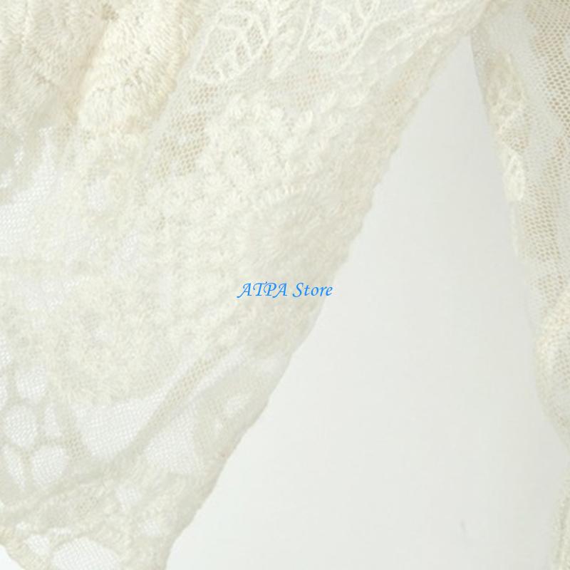 U13C Kadın Yaz Dantel Önü Açık - Kimono Sheer Floral incelemesi ve fiyatı