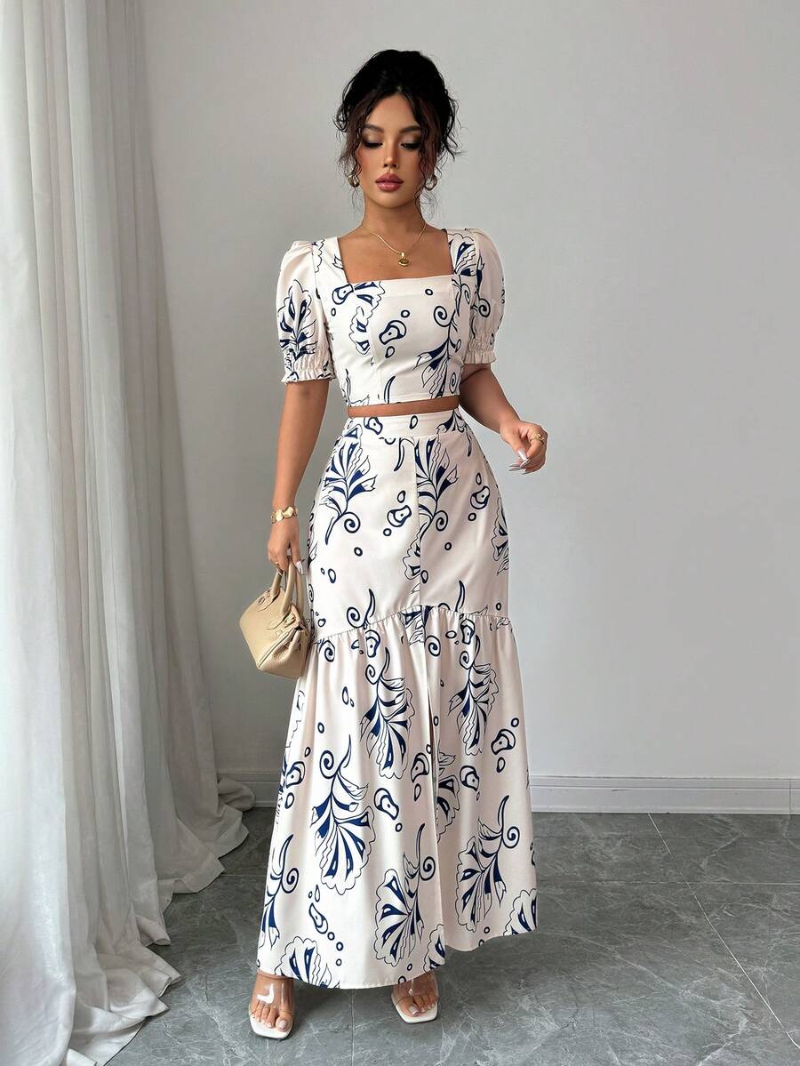 2026 Kadın Yazlık İki Parçalı  - Romper Floral Print incelemesi ve fiyatı