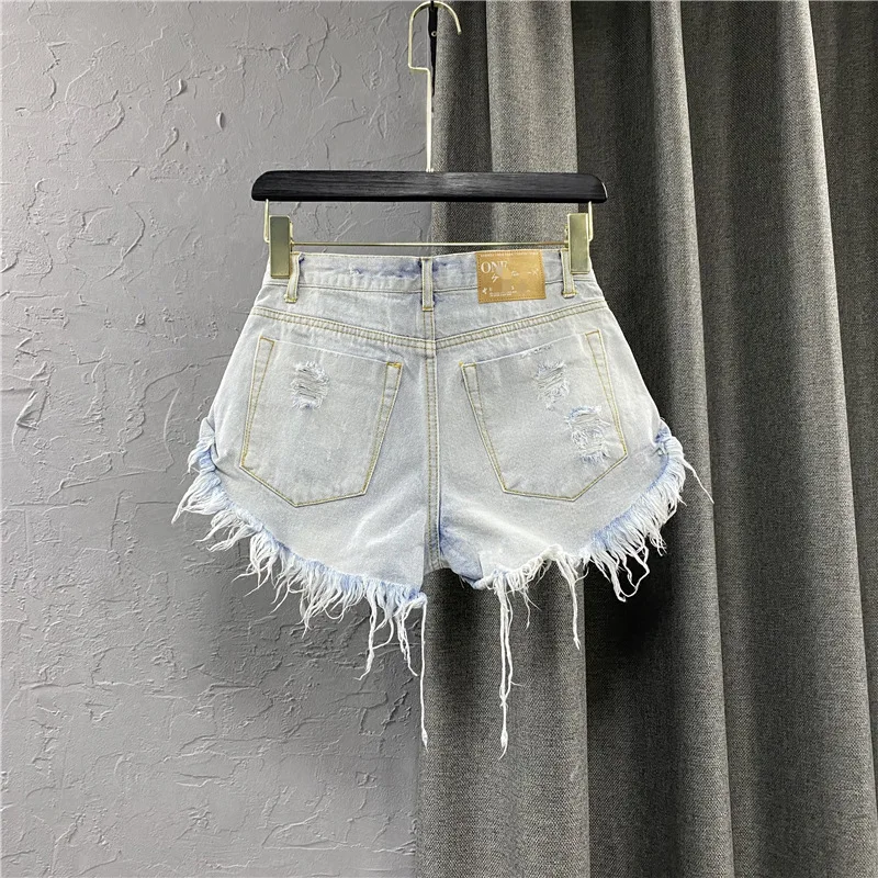 Yaz Seksi Şort Kadın Fermuarlı - Shorts Denim Frayed incelemesi ve fiyatı