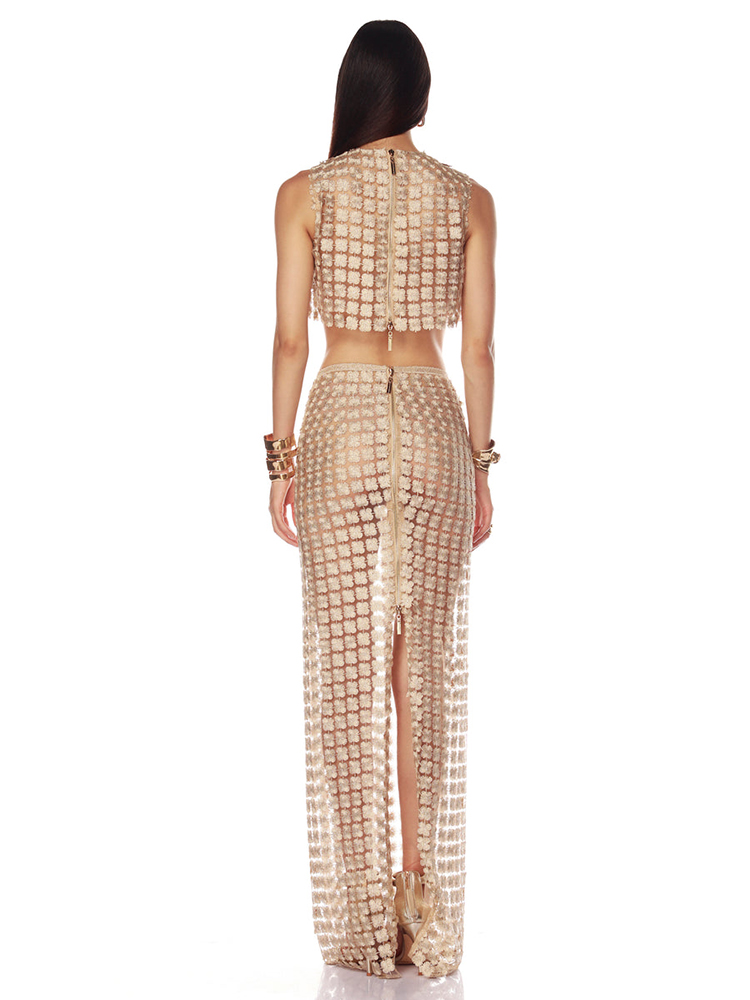 VC Festival ve Parti Şık Elbis - Crop Top Crochet incelemesi ve fiyatı