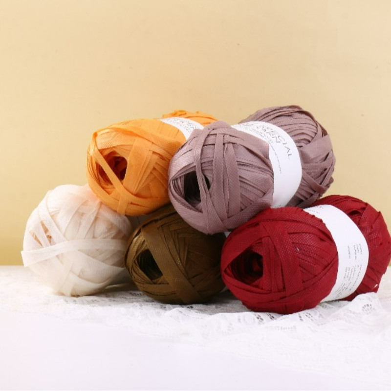100 g/adet Rafya Düz Iplik El  - Crochet Bag Raffia incelemesi ve fiyatı