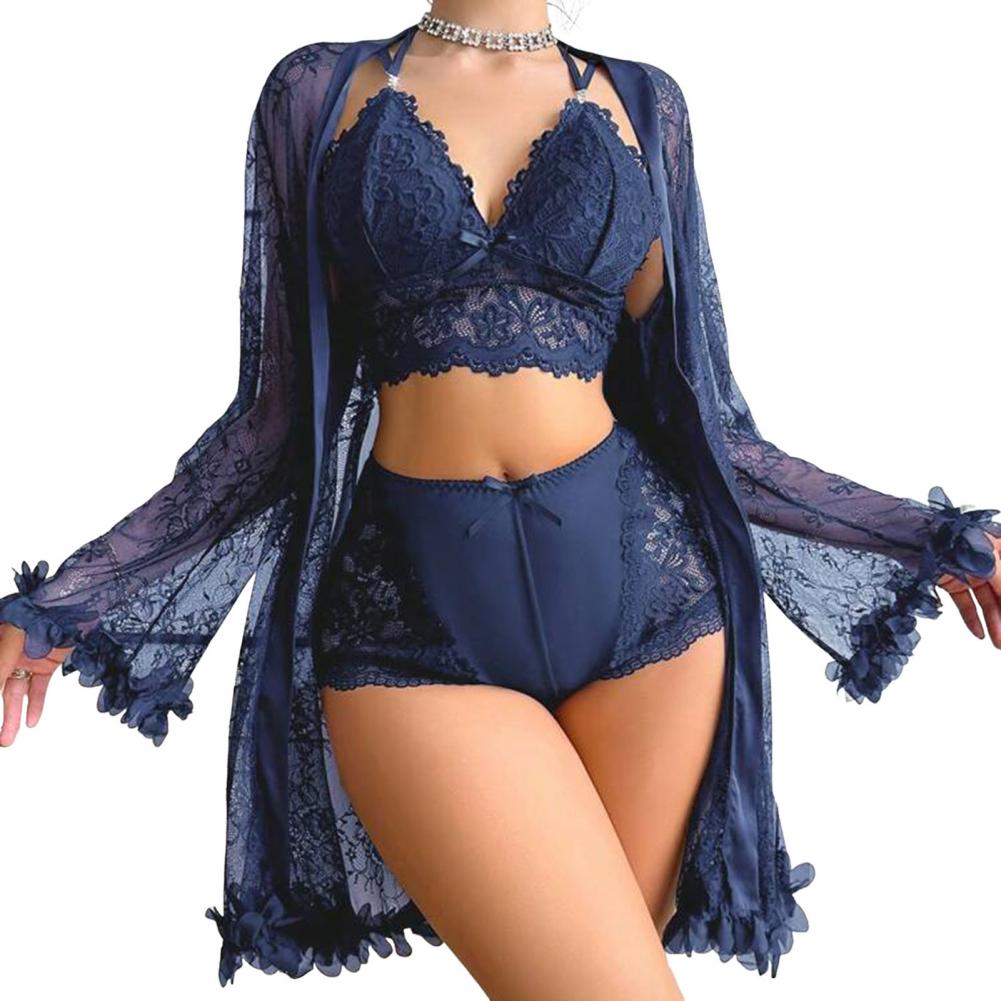 Seksi pijama takımı çiçekli da - Kimono Sheer Floral incelemesi ve fiyatı