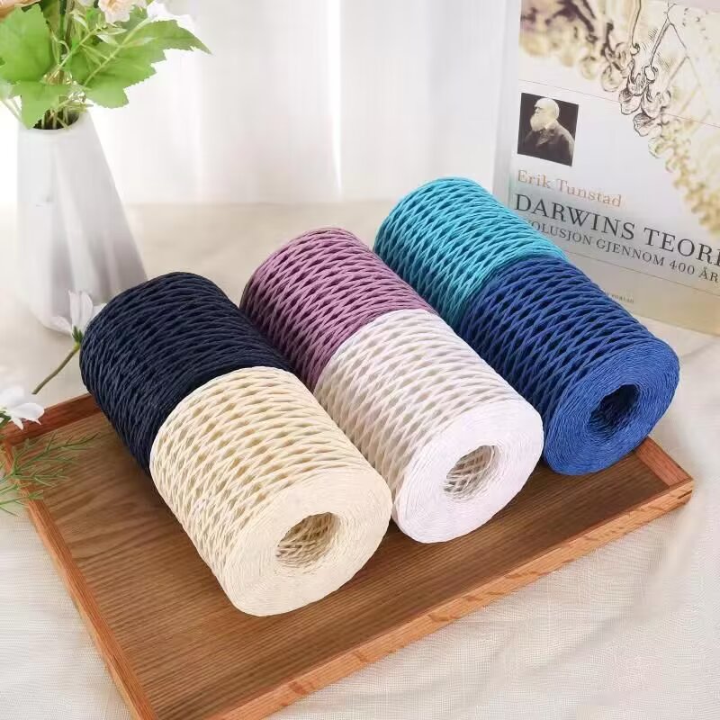 190g Rafya İplik, Bambu Elyafı - Crochet Bag Raffia incelemesi ve fiyatı