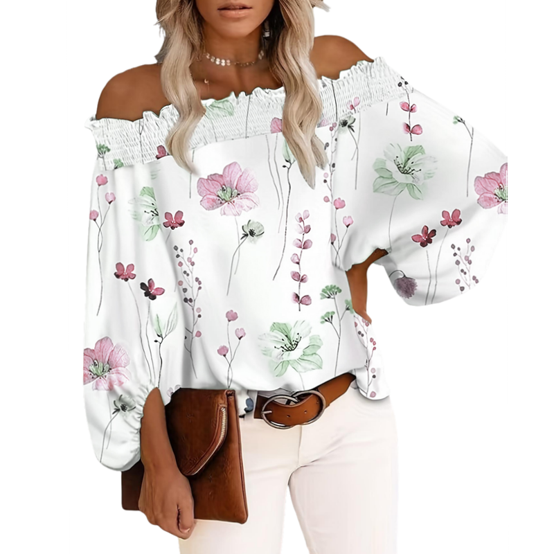 Artı Boyutu Yeni Kadın Rahat Ç - Blouse Off Shoulder incelemesi ve fiyatı