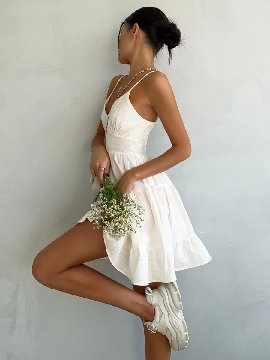Wolfeel İlkbahar Yaz kadın Ket - Linen Dress Wrap incelemesi ve fiyatı