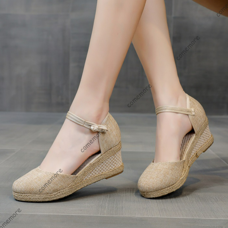 Comemore Sandalet Yüksek Topuk - Wedge Espadrille Women incelemesi ve fiyatı