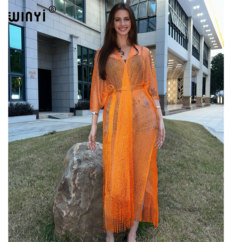 WINYI hollow plaj kimono seksi - Cover Up Kaftan incelemesi ve fiyatı
