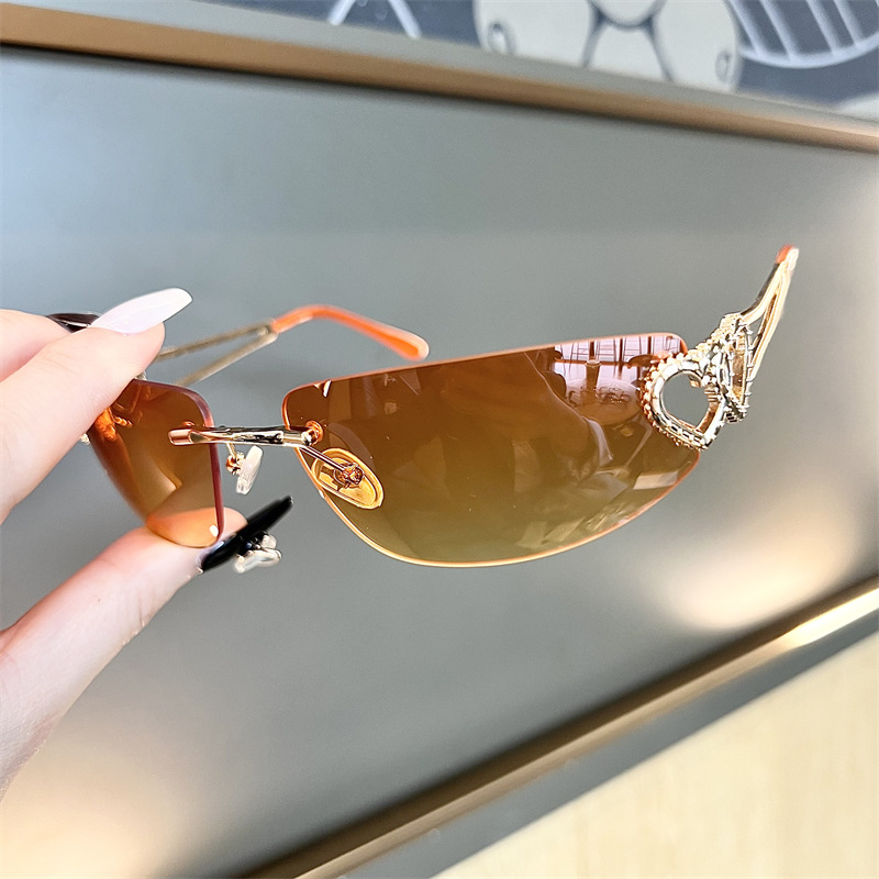 Yeni Oval Kedi Gözü Çerçevesiz - Sunglasses Cat Eye incelemesi ve fiyatı