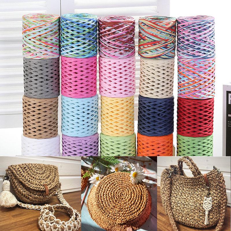 200 M Rafya kağıt ipi Hasır İp - Crochet Bag Raffia incelemesi ve fiyatı