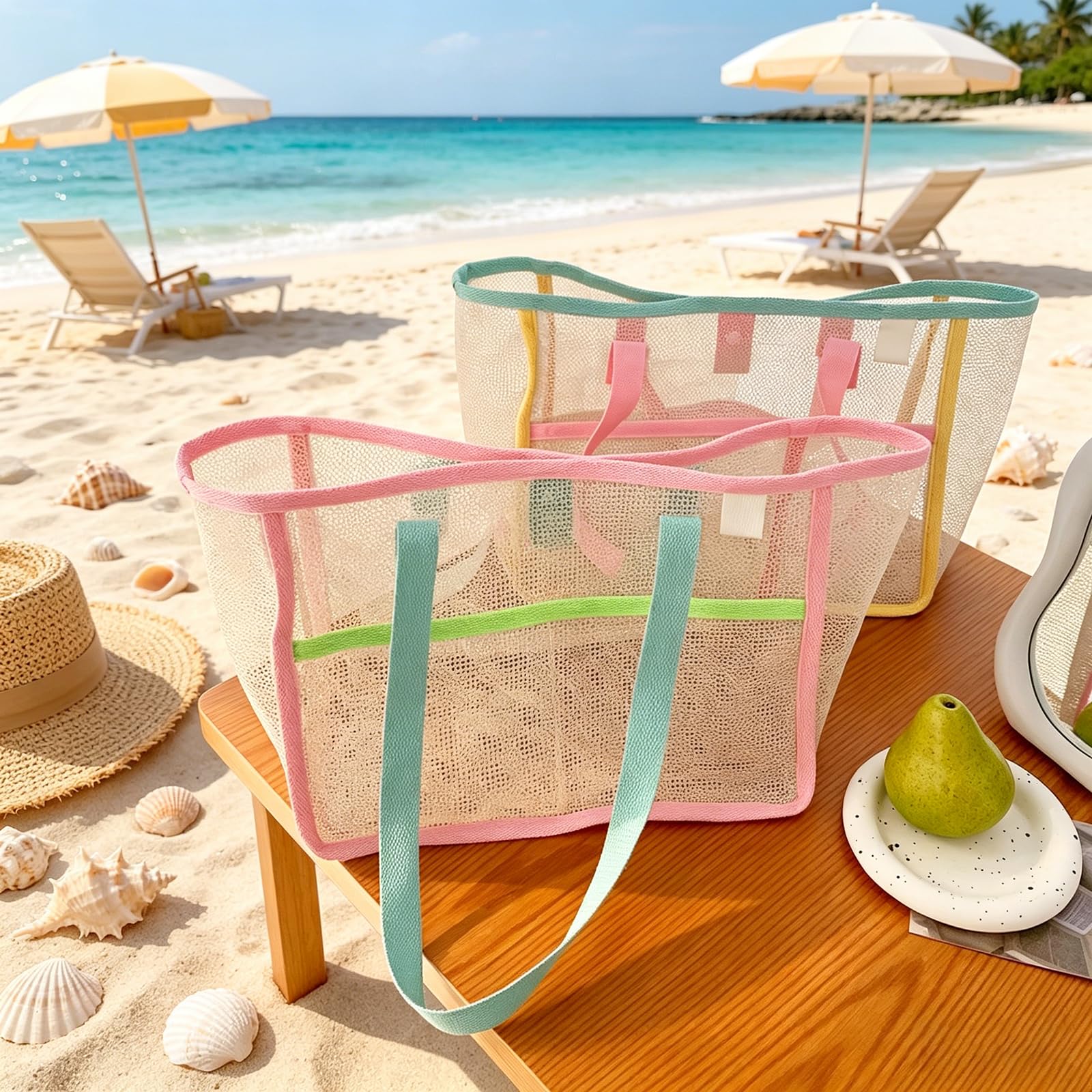 Kadınlar için Plaj Çantaları R - Tote Bag Beach incelemesi ve fiyatı