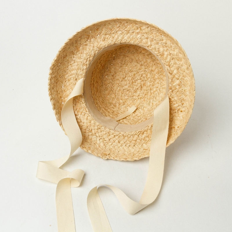 Handwoven çocuklar hasır şapka - Hat Floppy Wide incelemesi ve fiyatı