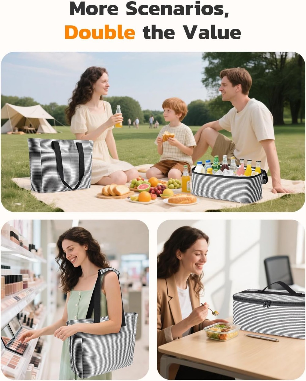 45L Su Geçirmez Plaj Çantası v - Tote Bag Beach incelemesi ve fiyatı