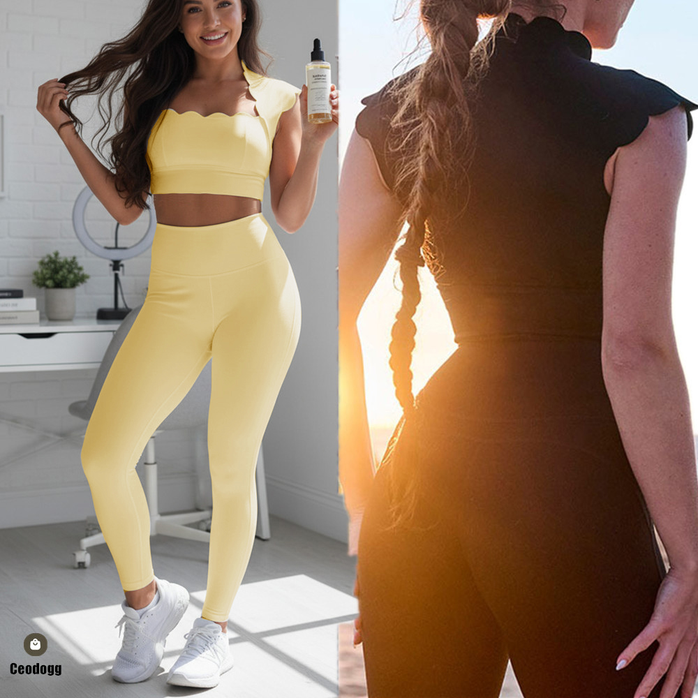 Dalgalı Kadın Spor Atleti Yoga - Crop Top Crochet incelemesi ve fiyatı