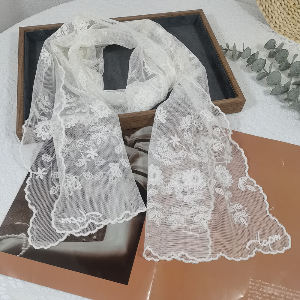 Dantel Ayçiçeği İpek Eşarp Per - Headband Summer Knit incelemesi ve fiyatı